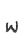 w
