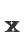 x