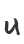U