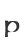 p