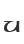 u