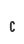 c