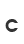 c