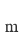 m
