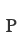 P