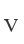 V