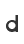 d
