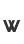 w