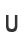 U