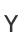 Y
