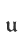 u