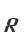 R