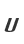 U
