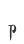 p