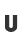 U