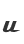 u
