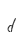 d