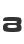 a
