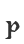 p