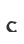 c