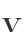 v
