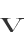 V