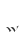 w