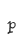 p
