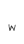 w