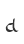 d