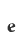 e