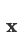 x