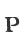 P
