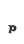 p