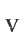 v