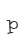 p