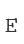 E