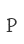 P