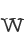 W