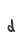 d