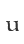 u
