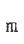 m