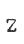 Z