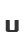 u