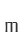 m