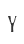Y
