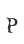 P