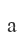 a