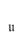 u