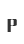 P